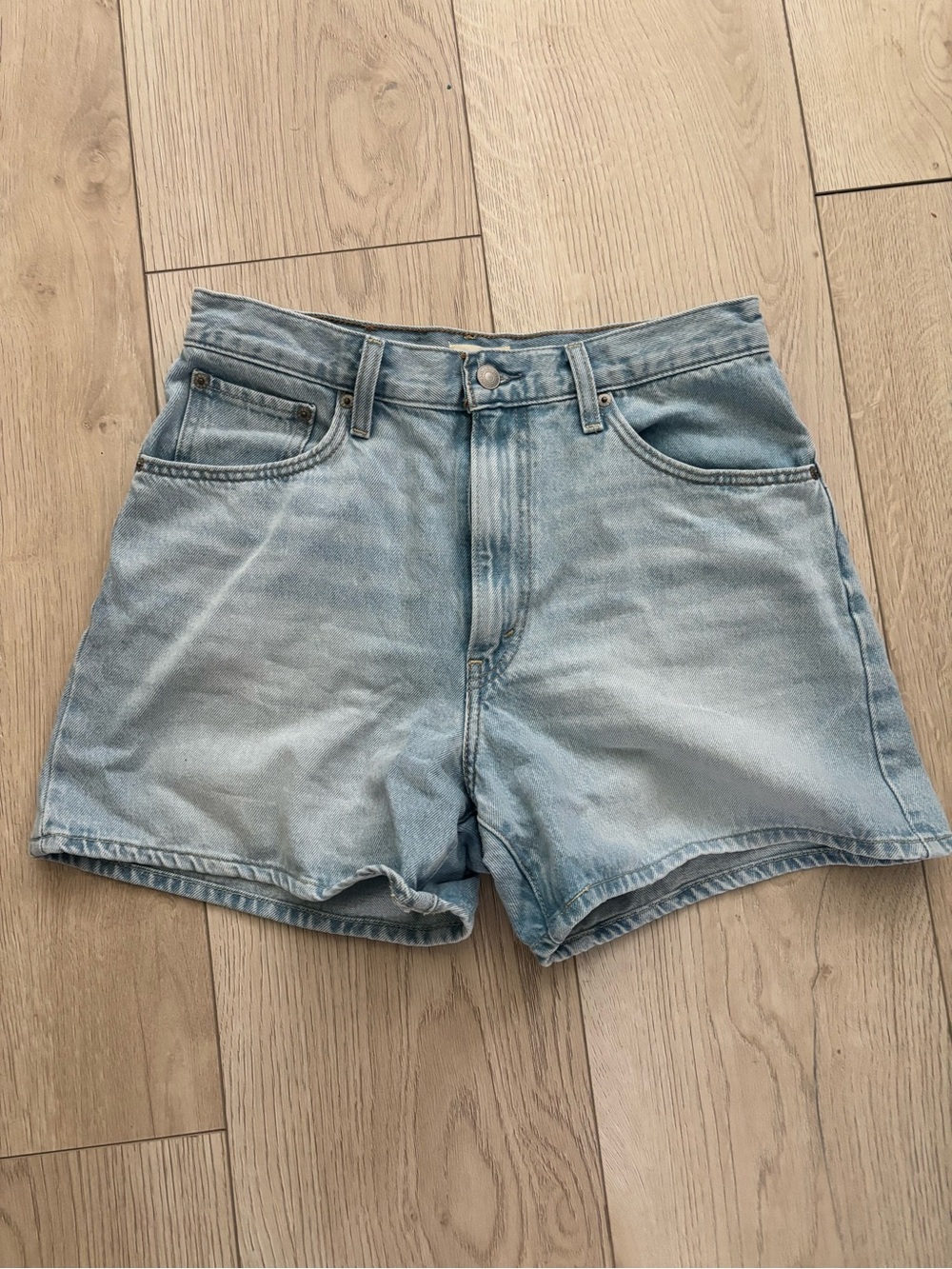 Levi's Light Blue Denim Women's Shorts